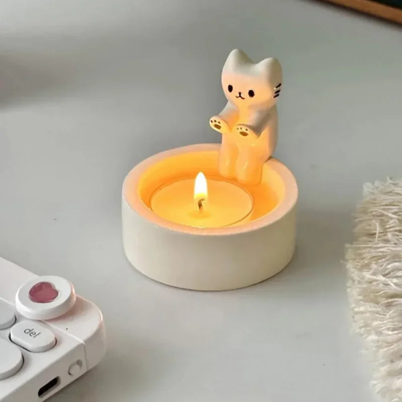 Whimsical Kitten Candle Holder™