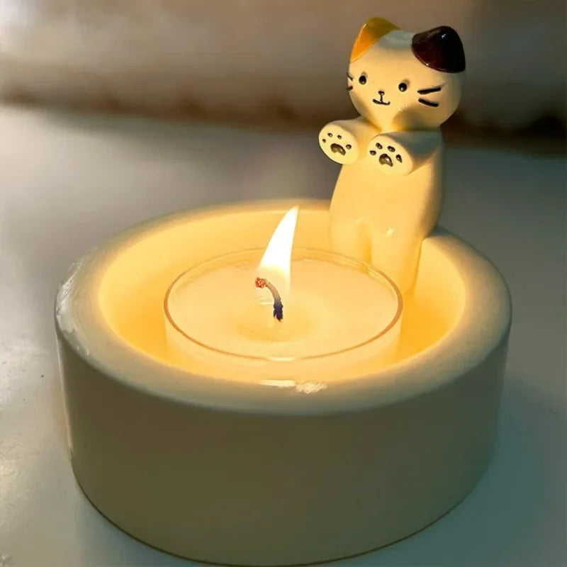 Whimsical Kitten Candle Holder™