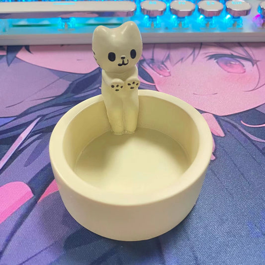 Aromatherapy Kitten Candle Holder